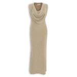 Champagne Cowl Dress