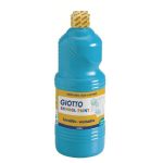 Giotto School Paint 1000ML Cyan