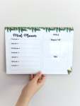 Magnetic Acrylic Meal Planner - Olive Tree - 600MM X 600MM