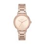 DKNY The Modernist Rose Gold Round Stainless Steel Women's Watch - NY2637