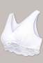 Carriwell Lace Feeding Bra - Small / White