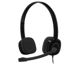 Logitech H151 Stereo Headset – Black