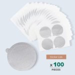 Coffee Accessories Foil Compatible For Nespresso 100PCS Foils