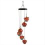 Charming Glass Wind Chimes Bird Feeders Hand-blown Glass Feeders