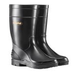 Wayne Gumboots Ladies Half Length Black Size 6 Livestainable