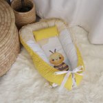 Baby Safe Nest Safe Sleeping Pod Watercolour Boyish Honey Bee