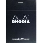 NO.12 Basics Dot Pad - Black Cover - 80 Sheets - 8.5X12CM
