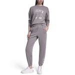 1989 Rhinestud Logo Joggers -mushroom