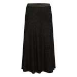 Lurex Knit Skirt -black