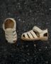 New Little P White Sandals Size 4