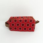 Shwe Rectangular Toiletry Bag - Red Daisy