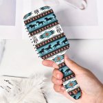 Ethnic Equine Pattern Brush 9 EB12