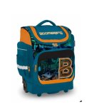 Boomerang Legand Hardbase XL Trolley- Orange Print teal