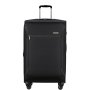 Samsonite Base Breeze 4 Wheel Exp Large Suitcase - 78cm Black
