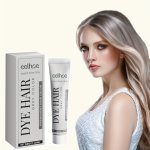 Grey Hair Dye Cream Y2K Hair Color Cream Easy To Color And Clean Hair Dye Product For Halloween Party Birthday Christmas New Yea