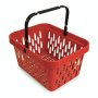 Shopping Basket Plastic With Handle 21L 44 X 33.5 X 24 Cm Virgin Material Haccp PI-21-VIRGIN