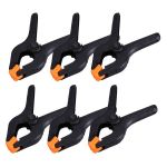 Tools Set Plastic Nylon Adjustable Woodworking Clamps 6 Piece