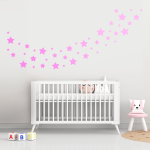Stars Pattern - Pink