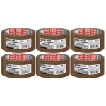 - Buff Tape Packaging Brown Tape 50MM X 66M - Pack Of 6