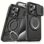 Suitable For Iphone 15 14 13 12 11 PRO MAX Pro plus Mobile Phone Case With Sliding Camera Cover + Full Camera Protection With 36