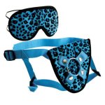 Furplay Harness & Mask Blue