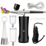 Multifunctional Airbrush Kit - Handheld Rechargeable 0.3MM Tip - Ideal For Makeup Art And Baking