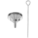 MINI Funnels Set Stainless Steel Urn Funnel Kit For Cremation Jewelry
