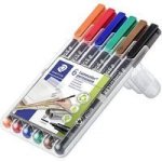 Staedtler Lumocolor Permanent Universal Fineliner - Medium 6 Pack