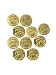 Happy Diwali Gold Round Cupcake Acrylic Disk 10PCS