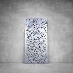 Laser Cut Screen - Design 120 - 1040 X 535 X 20 Grey Outdoor