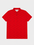 Target All Over Print Polo - Red - Red XXL