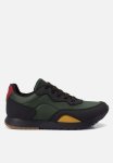 Tenis Walk Verde - Militar preto vermelho