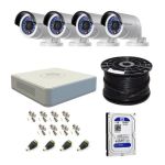Hikvision Hik Hd-tvi 4 Channel Dvr Maxi Kit