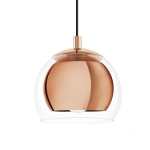 Rocomar Copper Glass Pendant Light