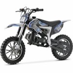 Syx Moto 2023 50CC 2 Stroke 3HP Mini Dirt Bike - Blue & White