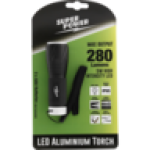 Black Aluminium LED Torch 5W