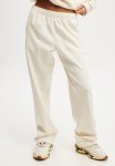 Cotton On Summer Fleece Straight Leg Pant - Coconut Milk sesame
