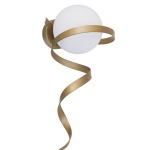 Infinity Orb Wall Light Gold Or Black - Black