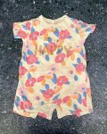 Woolworths Beige Floral Romper 6 12M