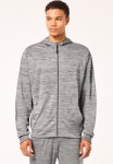Oakley Foundational Fz Hoodie 3.0 - Uniform lunar Hthr