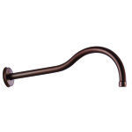 Athena Bronze Wall Mount Shower Arm