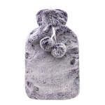Faux Fur Hot Water Bag - Grey