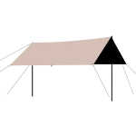 Waterproof Rain Fly - For Tent Camping & Patio