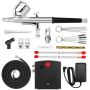 Compressor Kit With Airbrush & Cleaning Kit-mini For Painting