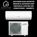 Unitherm Non-inverter Indoor & Outdoor Unit Heating & Cooling Air Conditioner - 24000BTU
