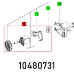 Festool Motor Tsc 55 K - FES10480731