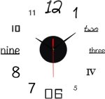 Analog-digital 4.5 Cm X 12 Cm Wall Clock