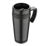 Black Stainless Steel 400ML Travel Mug