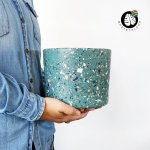 Terrazzo Pot - Nereida - 16CM Inner Diameter