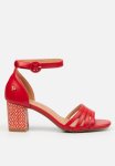 Nerine 1 Block Heel - Red